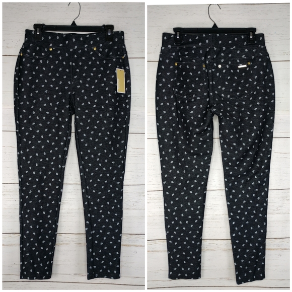 MICHAEL Michael Kors Pants - Michael Kors Paisley Pattern Pull-on Leggings